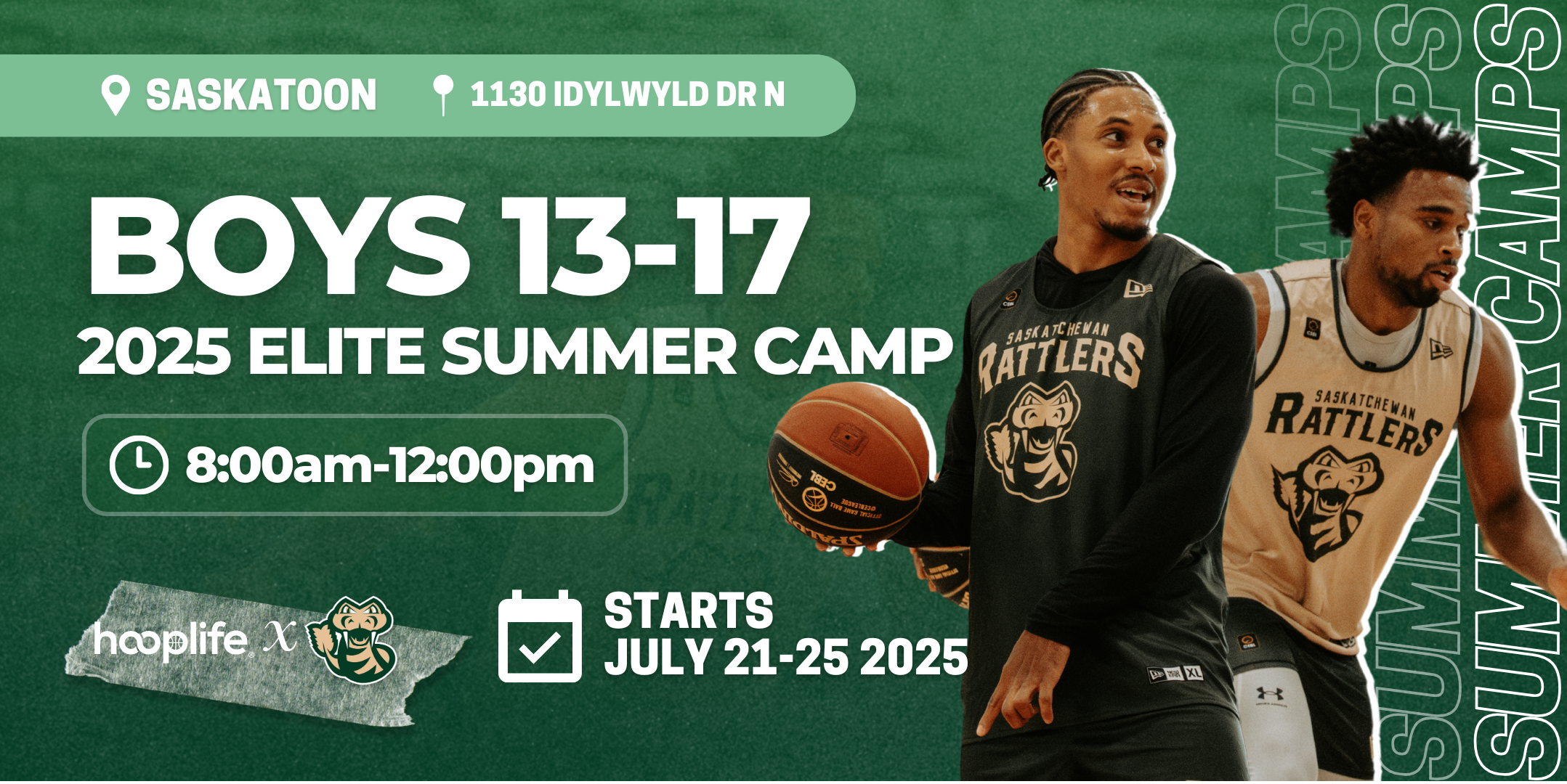 Boys 13-17 HoopLife X Rattlers Elite Camp | July 21-25 