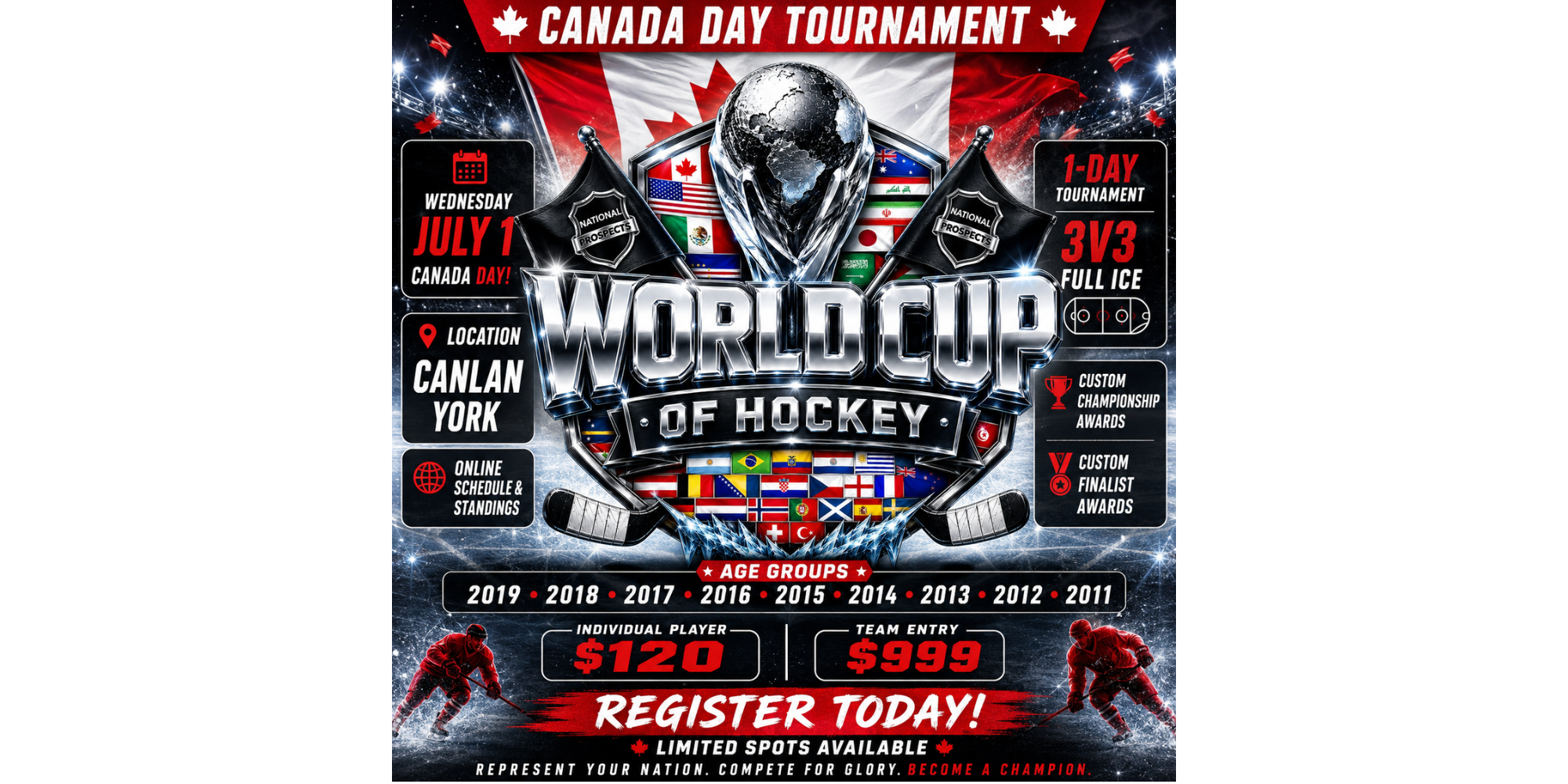 2020 - 2011 PLAYER REGISTRATION WORLD CUP OF HOCKEY