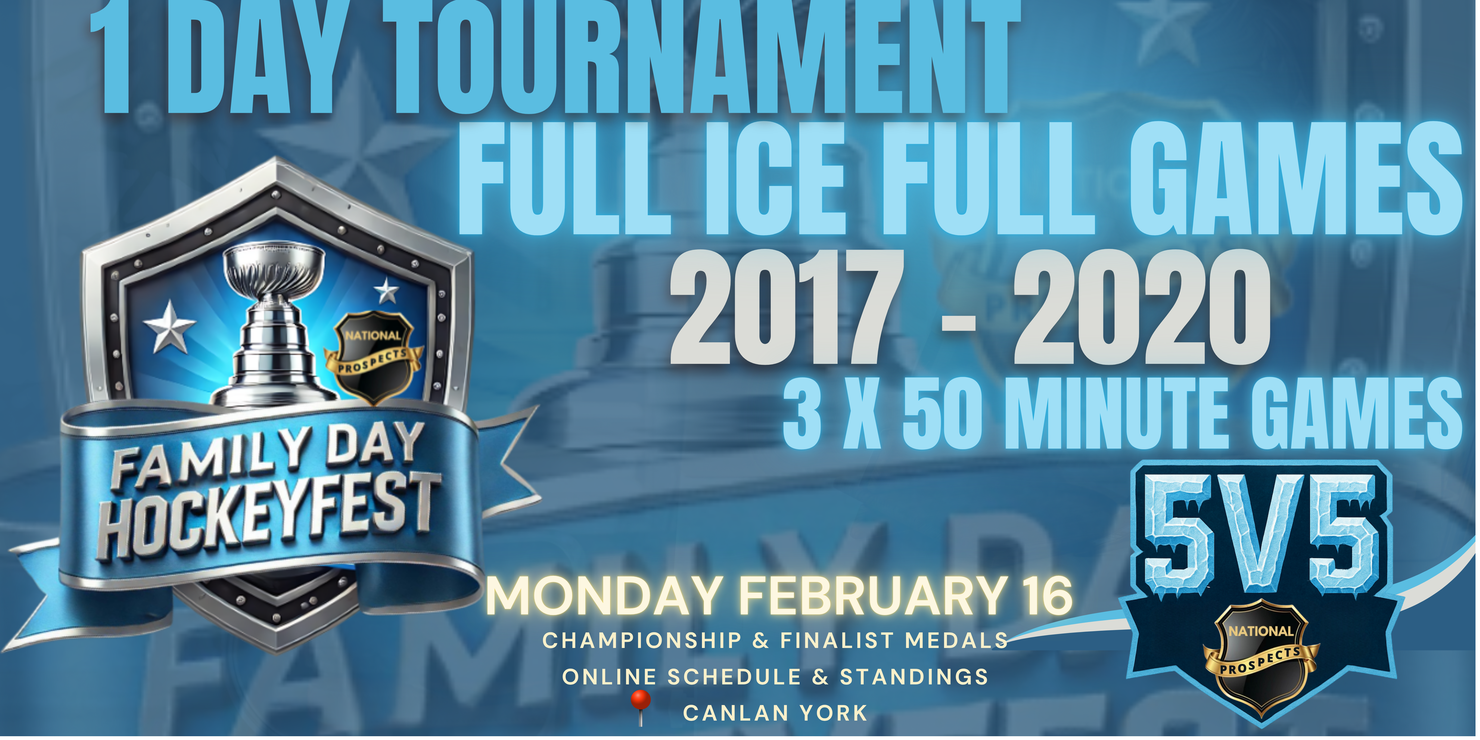 2016 - 2011 PLAYER REGISTRATION FAMILY DAY HOCKEYFEST