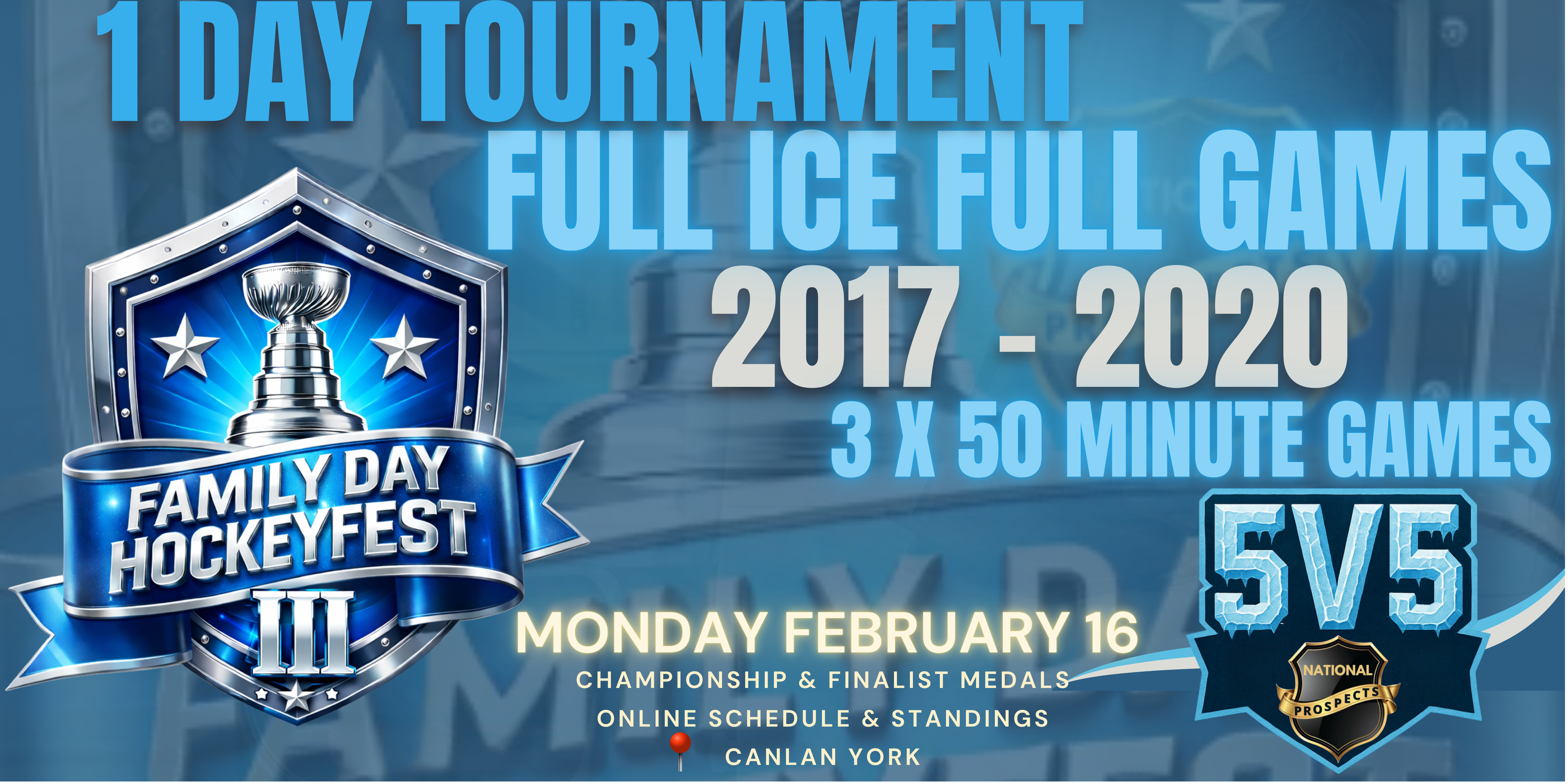 2017 - 2020 PLAYER REGISTRATION FAMILY DAY HOCKEYFEST