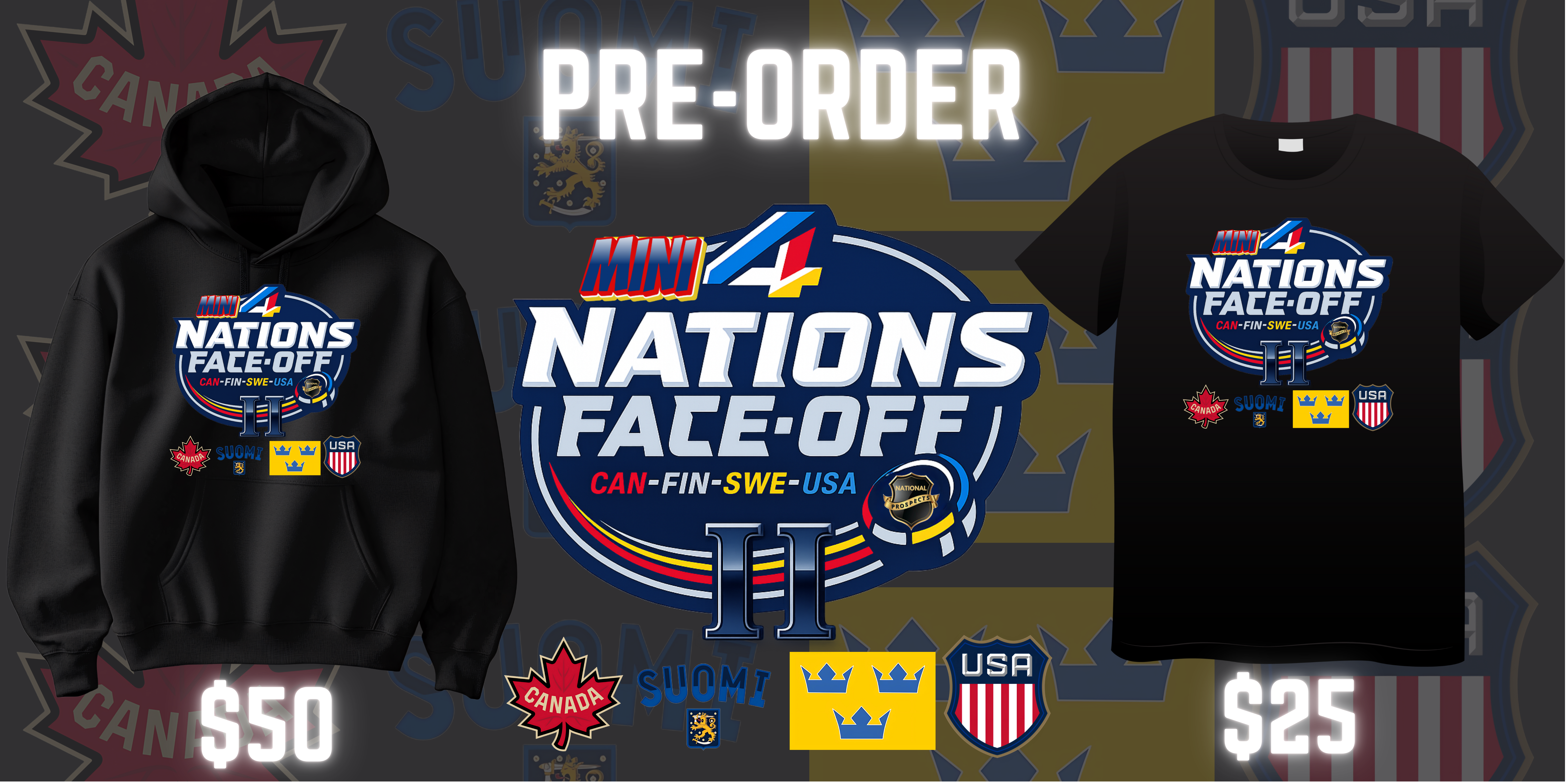 MINI 4 NATIONS HOODIE