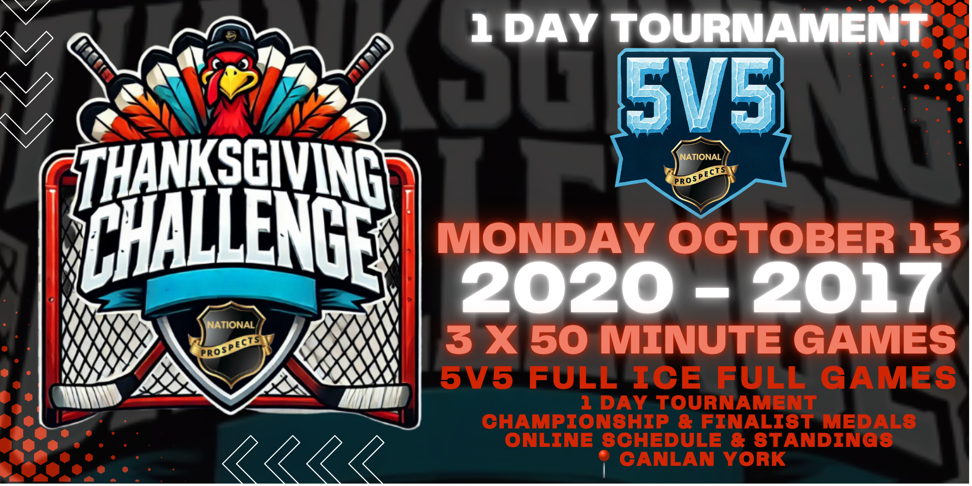 2020 - 2017 Thanksgiving Challenge - Team Registration