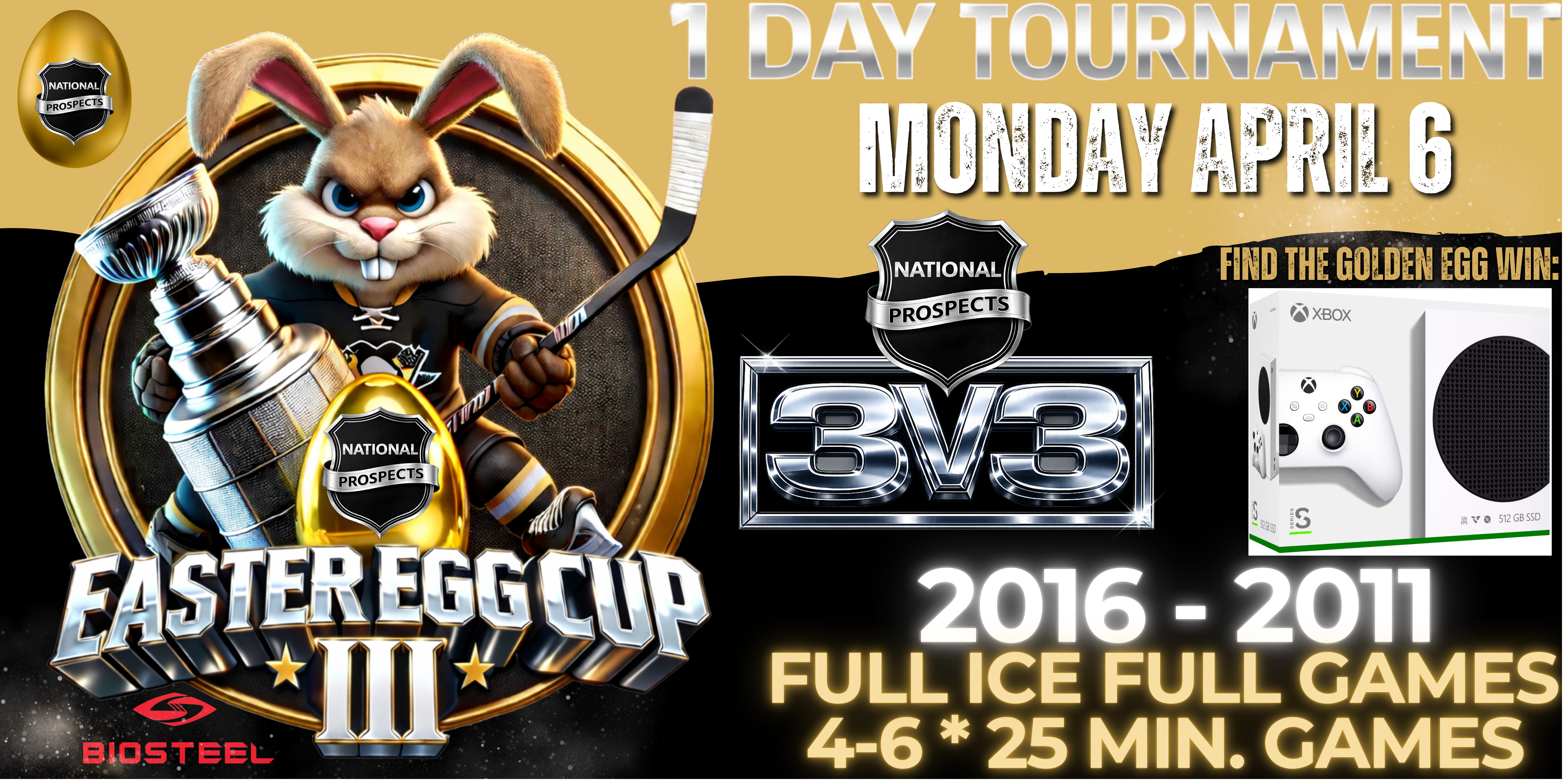 2016 - 2011 PLAYER REGISTRATION EASTER EGG CUP