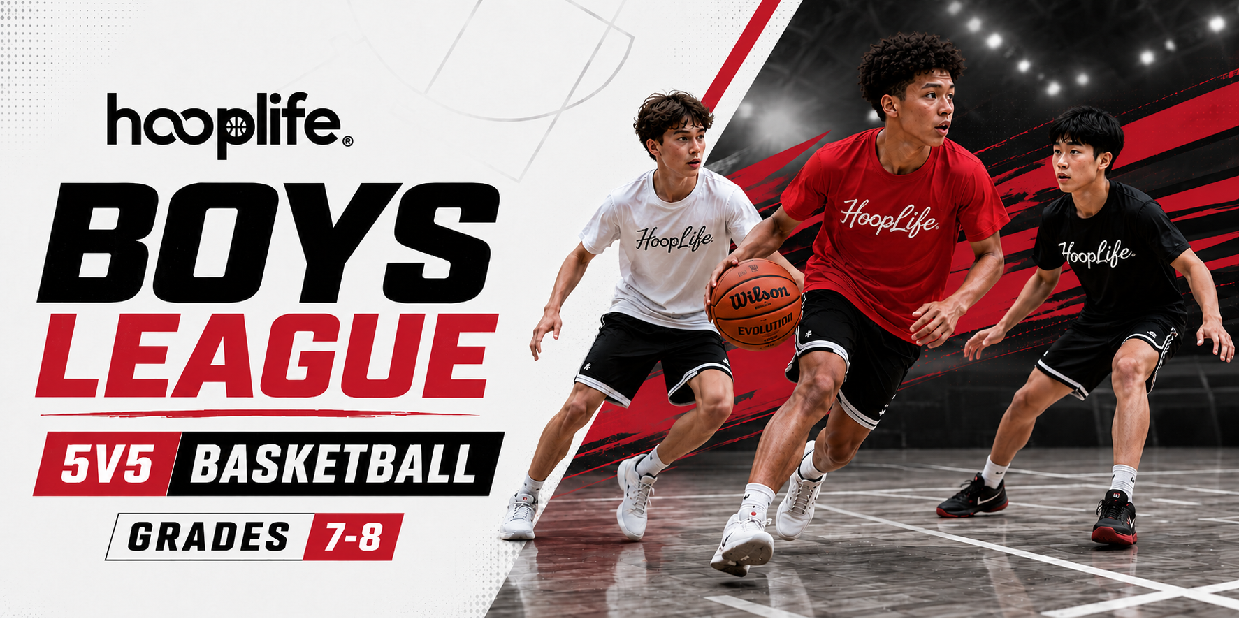 Fall League · Boys 5v5 · Grades 7/8 · Option 2
