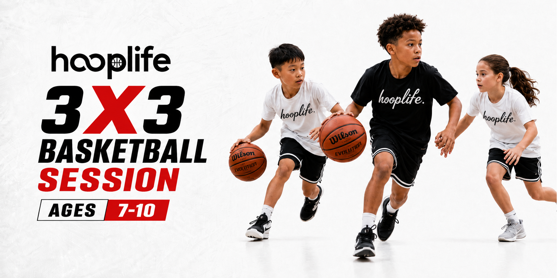 Ages 7-10 | 3x3 Basketball Session