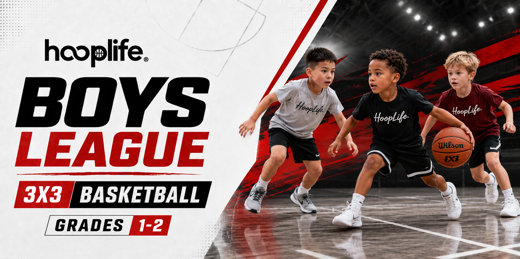 Fall League · Boys 3x3 · Grades 1/2