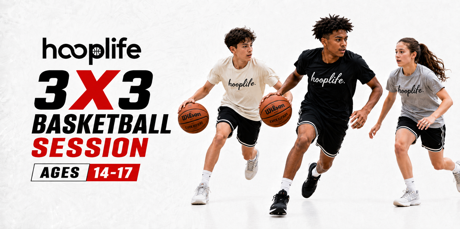 Ages 14-17 | 3x3 Basketball Session